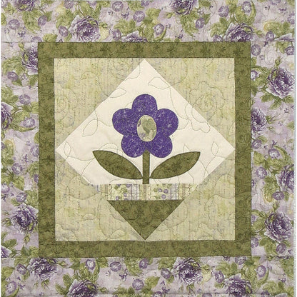 Cottage Blooms Quilt Pattern CTG-132 - Paper Pattern