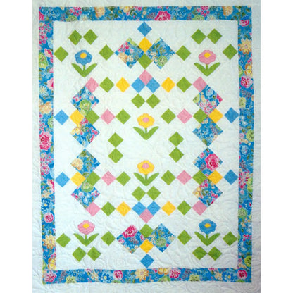 Garden Posies Quilt Pattern CTG-135 - Paper Pattern