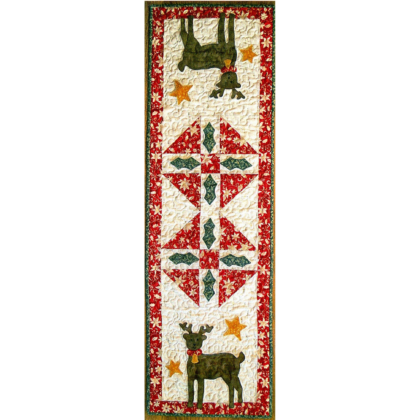 Reindeer & Stars Table Runner & Placemat Pattern  CTG-143 - Paper Pattern