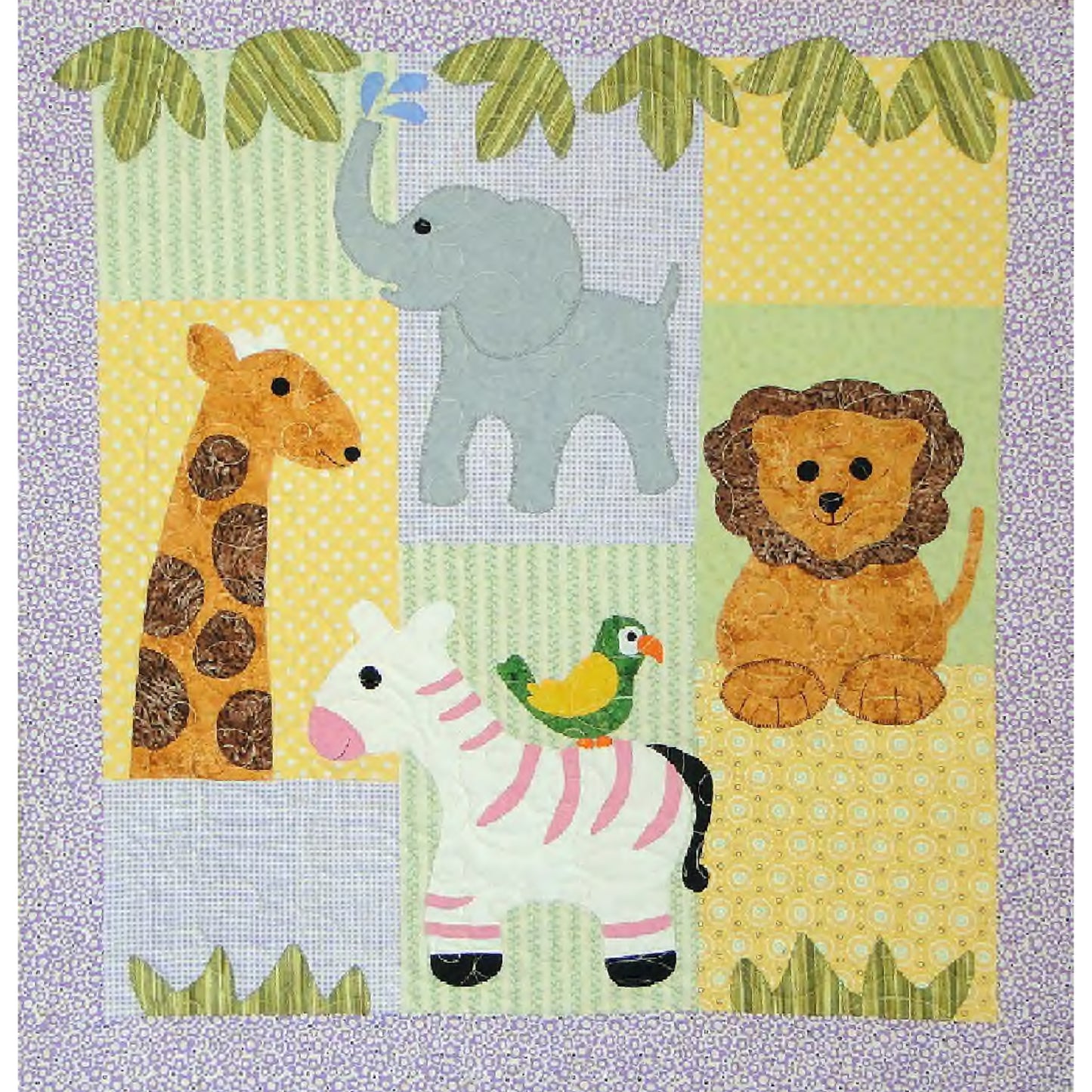 Safari Chums Quilt CTG-156e - Downloadable Pattern
