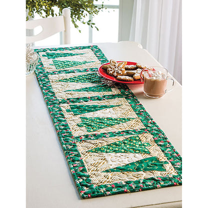 Yuletide Greens Table Runner & Placemat CTG-159e - Downloadable Pattern