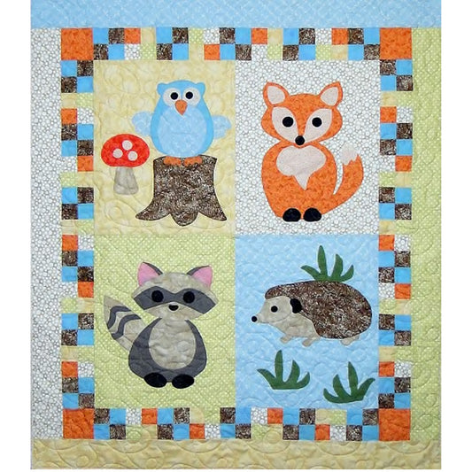 Woodland Babies Quilt Pattern CTG-166 - Paper Pattern