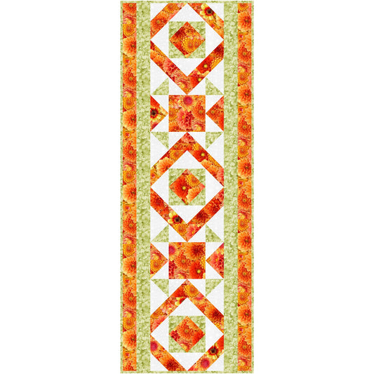 Diamonds Table Runner Pattern CTG-169 - Paper Pattern
