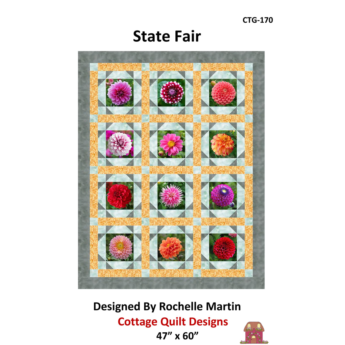 State Fair Quilt Pattern CTG-170 - Paper Pattern