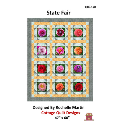 State Fair Quilt Pattern CTG-170 - Paper Pattern