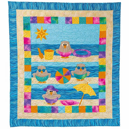 Beach Hoots Quilt CTG-176e - Downloadable Pattern