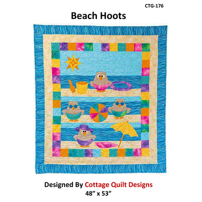 Beach Hoots Quilt CTG-176e - Downloadable Pattern