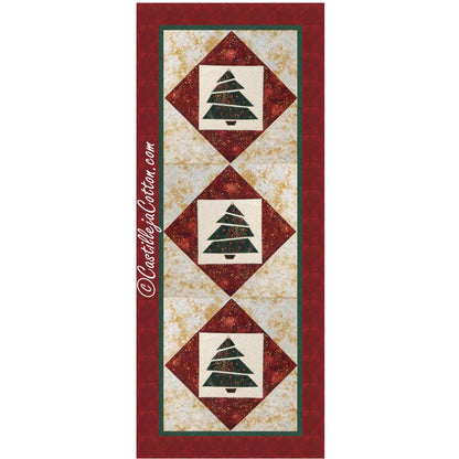 Sliced Trees Table Runner CJC-4710e - Downloadable Pattern