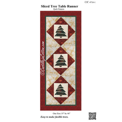 Sliced Trees Table Runner CJC-4710e - Downloadable Pattern