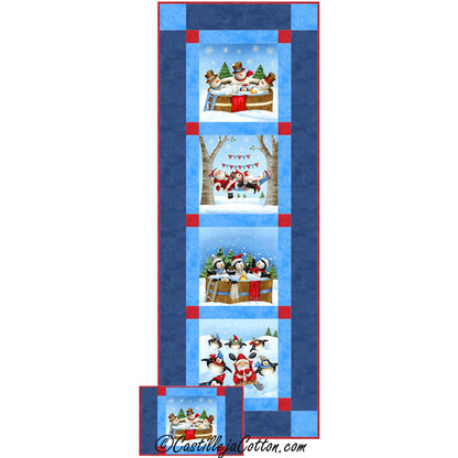 Four Nines Table Runner Pattern CJC-50173 - Paper Pattern