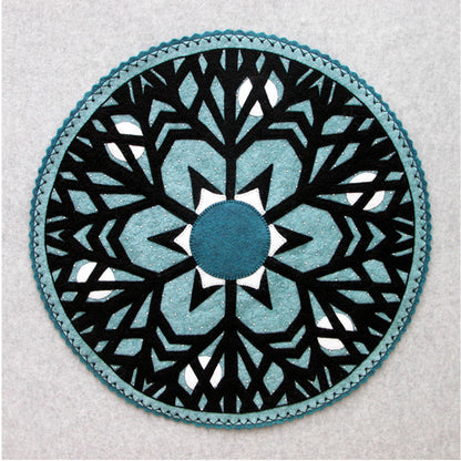 Snowy Evening Table Topper Pattern DBM-008 - Paper Pattern
