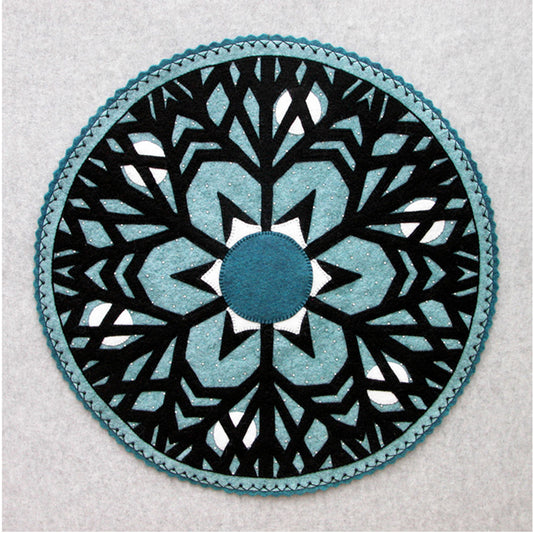 Snowy Evening Table Topper Pattern DBM-008 - Paper Pattern