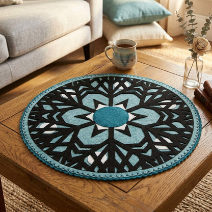 Snowy Evening Table Topper Pattern DBM-008 - Paper Pattern