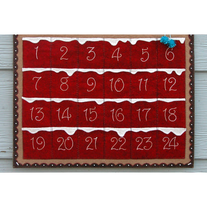 Yule Tree Advent Calendar Pattern DBM-020 - Paper Pattern