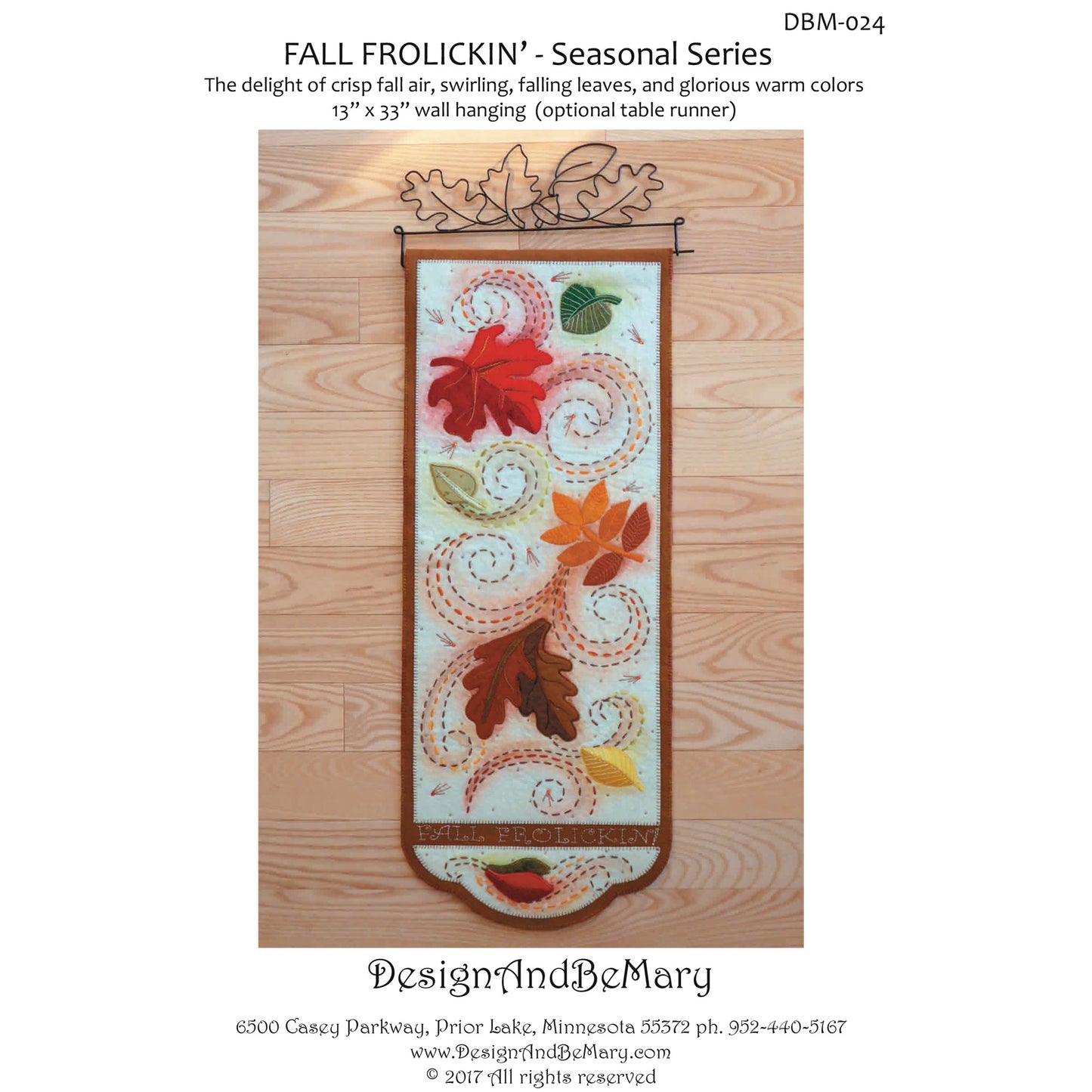 Fall Frolickin' Quilt DBM-024e - Downloadable Pattern