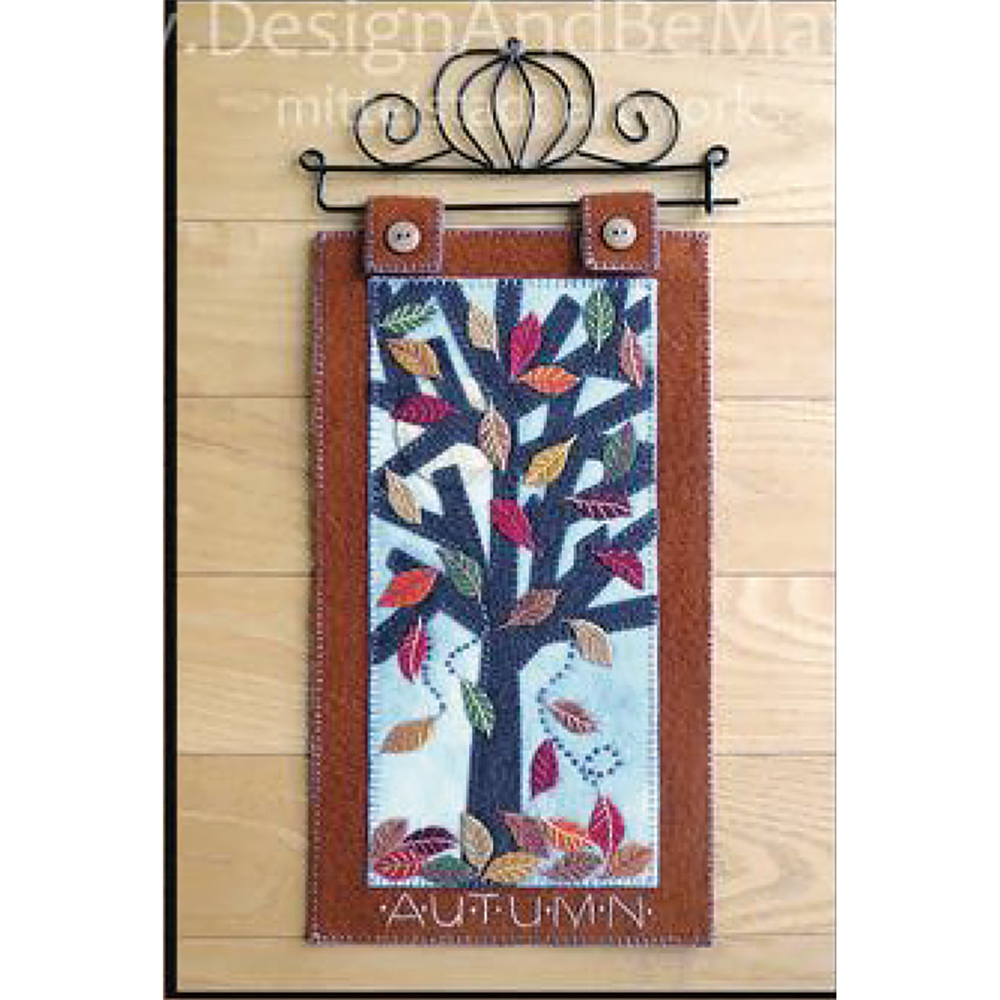 To Everything A Season Table Mat or Wall Hanging DBM-039e - Downloadable Pattern