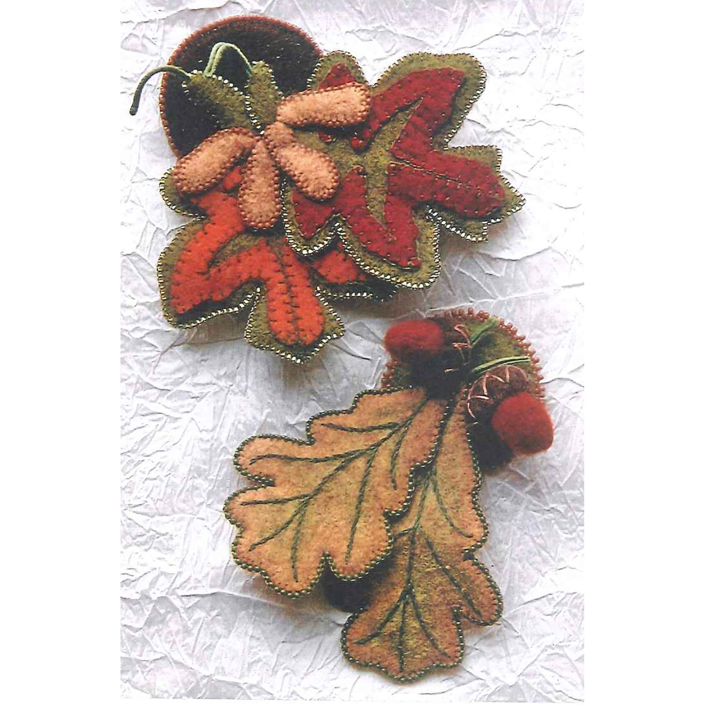 Maple & Oak Leaf Pins Pattern DBM-1303 - Paper Pattern