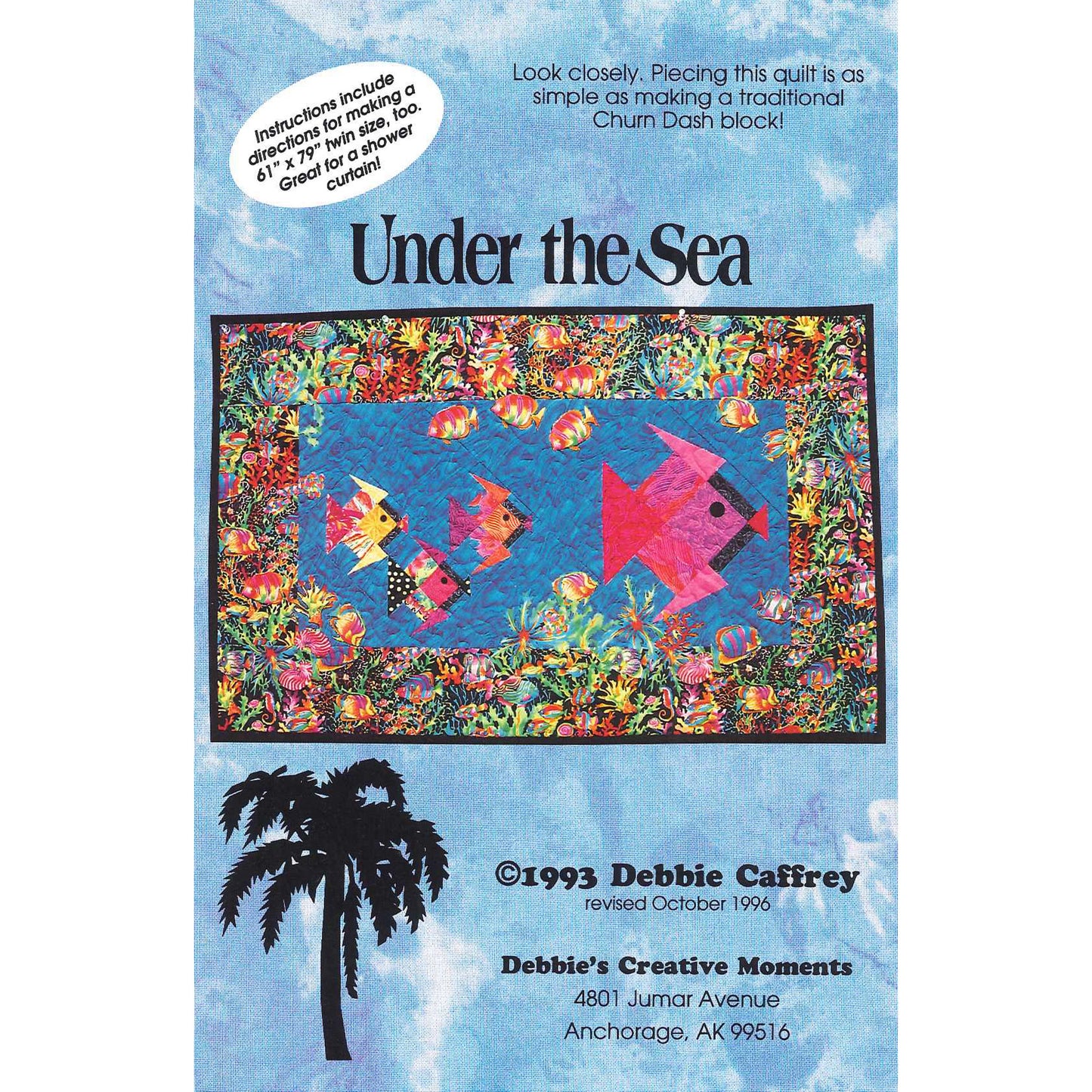 Under the Sea Quilt Pattern DCM-002 - Paper Pattern
