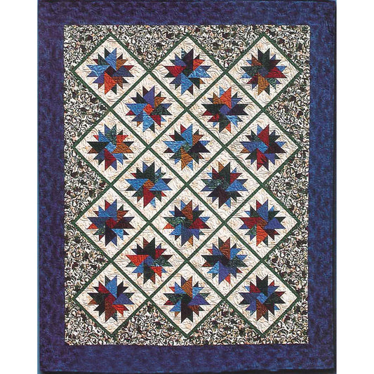 Diamond in the Rough - Classy Quilt Pattern DCM-012 - Paper Pattern