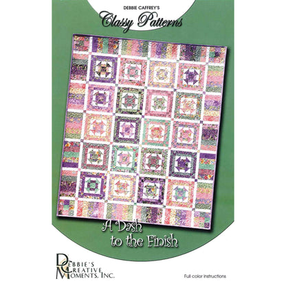 A Dash to the Finish - Classy Quilt  DCM-014e - Downloadable Pattern