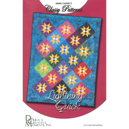 Lightning Quick - Classy Quilt Pattern DCM-015 - Paper Pattern