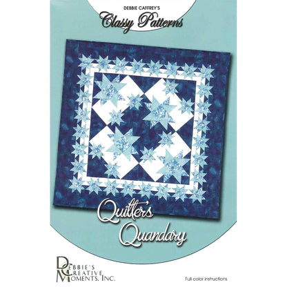 Quilter's Quandary Lap - Classy Quilt Pattern DCM-016 - Paper Pattern