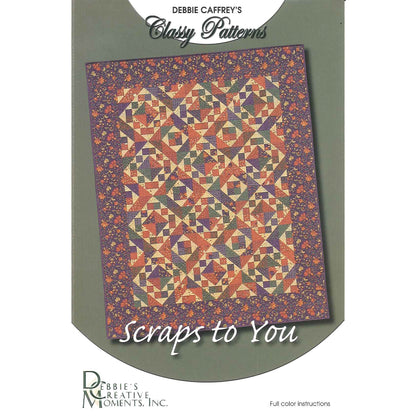 Scraps to You Quilt DCM-031e - Downloadable Pattern