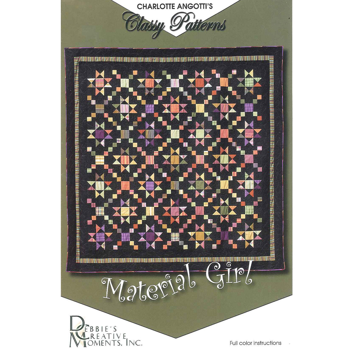 Material Girl Quilt DCM-033e - Downloadable Pattern