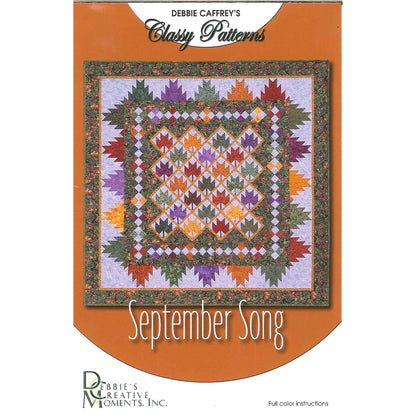 September Song Classy Quilt Pattern DCM-036 - Paper Pattern