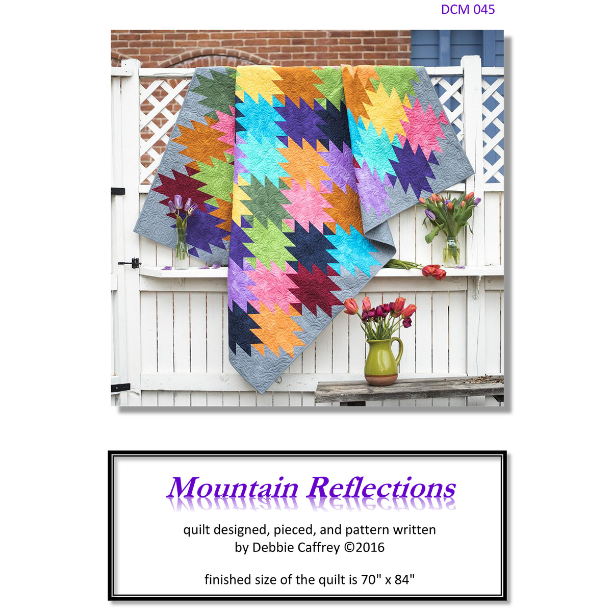 Mountain Reflections Quilt Pattern DCM-045w - Wholesale Product