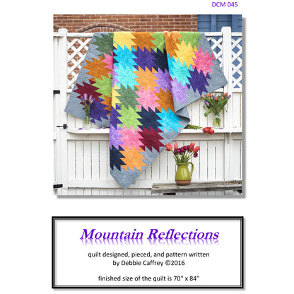 Mountain Reflections Quilt Pattern DCM-045w - Wholesale Product
