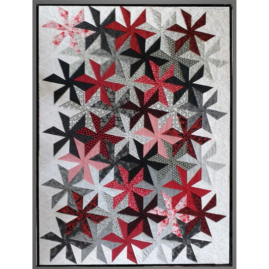 Scrappy Pinwheels Quilt Pattern DLP-101 - Paper Pattern