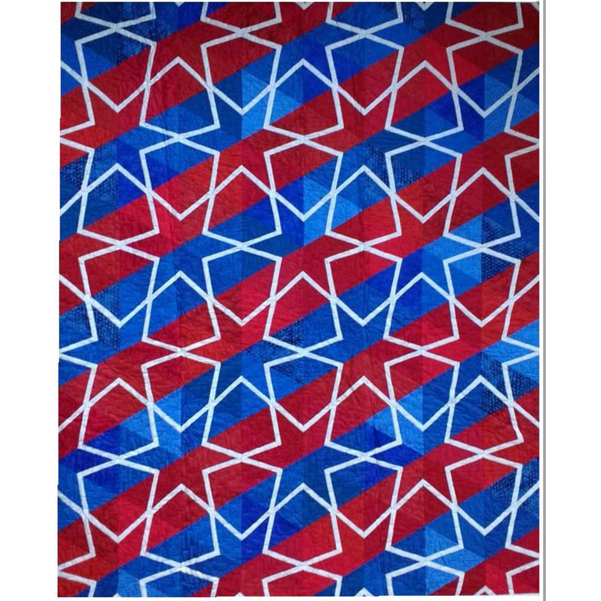 Stars and Stripes Quilt DLP-103e - Downloadable Pattern