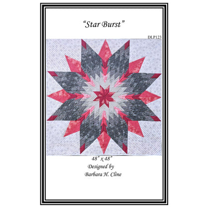 Star Burst Quilt Pattern DLP-123 - Paper Pattern