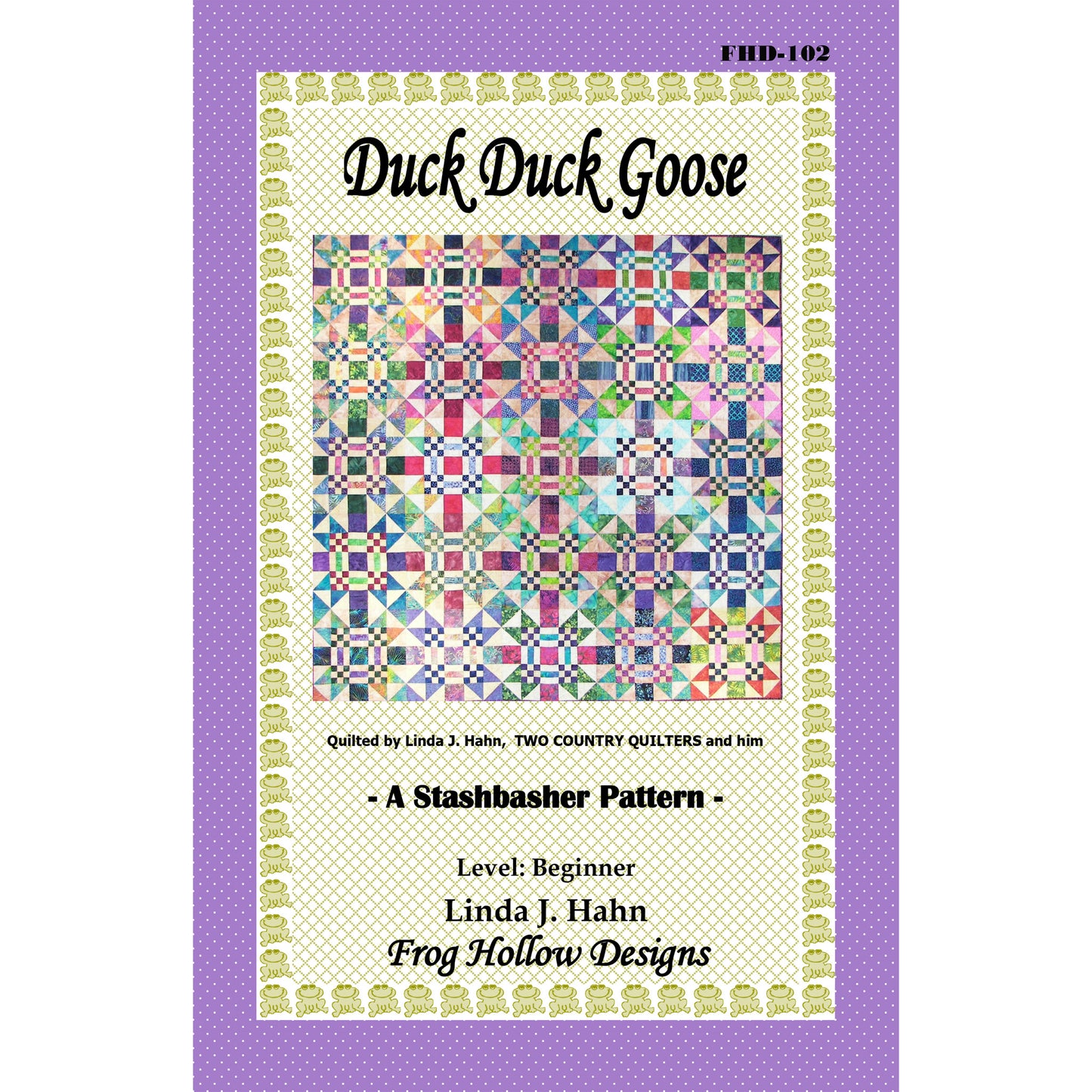 Duck Duck Goose Quilt FHD-102e - Downloadable Pattern