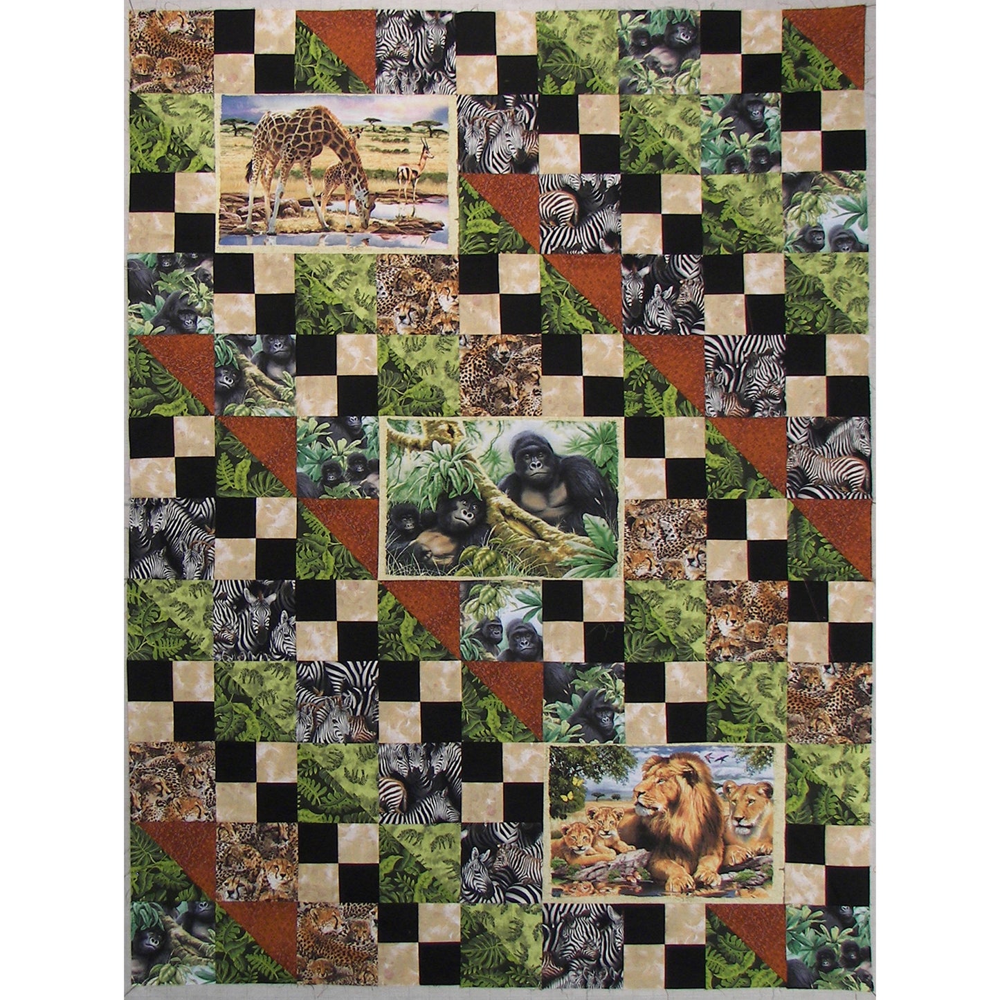 Animal Attraction Quilt FHD-103 - Downloadable Pattern