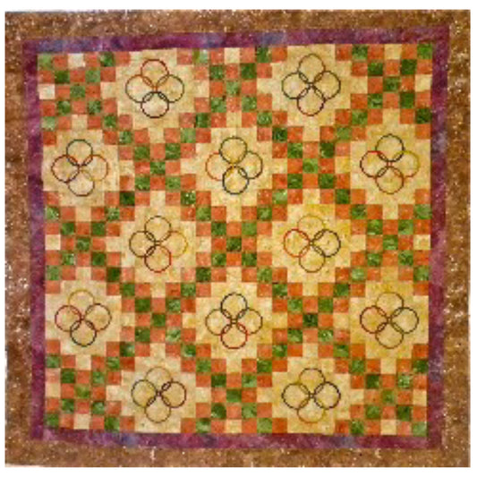 Rounds of Riley Quilt Pattern FHD-107 - Paper Pattern