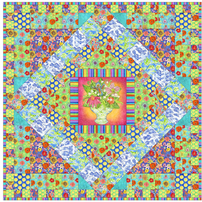 Impressionist Quilt Pattern FHD-115 - Paper Pattern