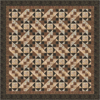 Woven in Stone Quilt Pattern FHD-116 - Paper Pattern