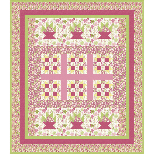 Emma's Baskets Quilt FHD-117e - Downloadable Pattern