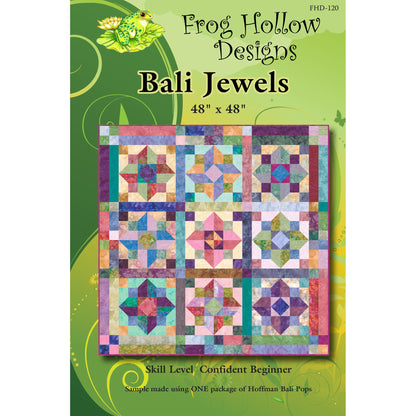 Bali Jewels Wall Hanging Pattern FHD-120 - Paper Pattern