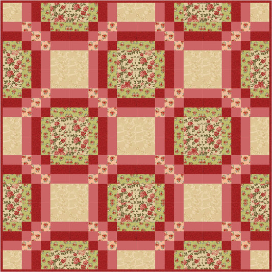 Bradford on Avon Quilt FHD-122e - Downloadable Pattern