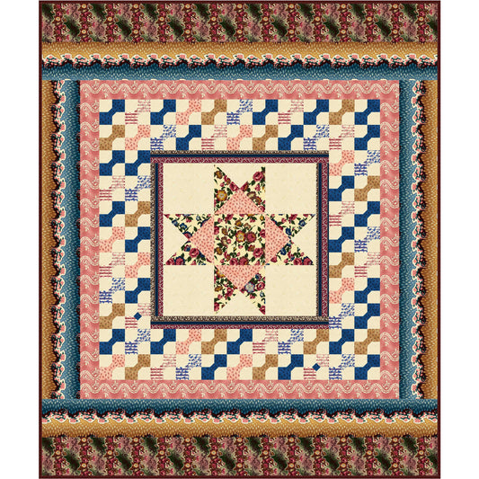 Simply Suzan Quilt FHD-128e - Downloadable Pattern