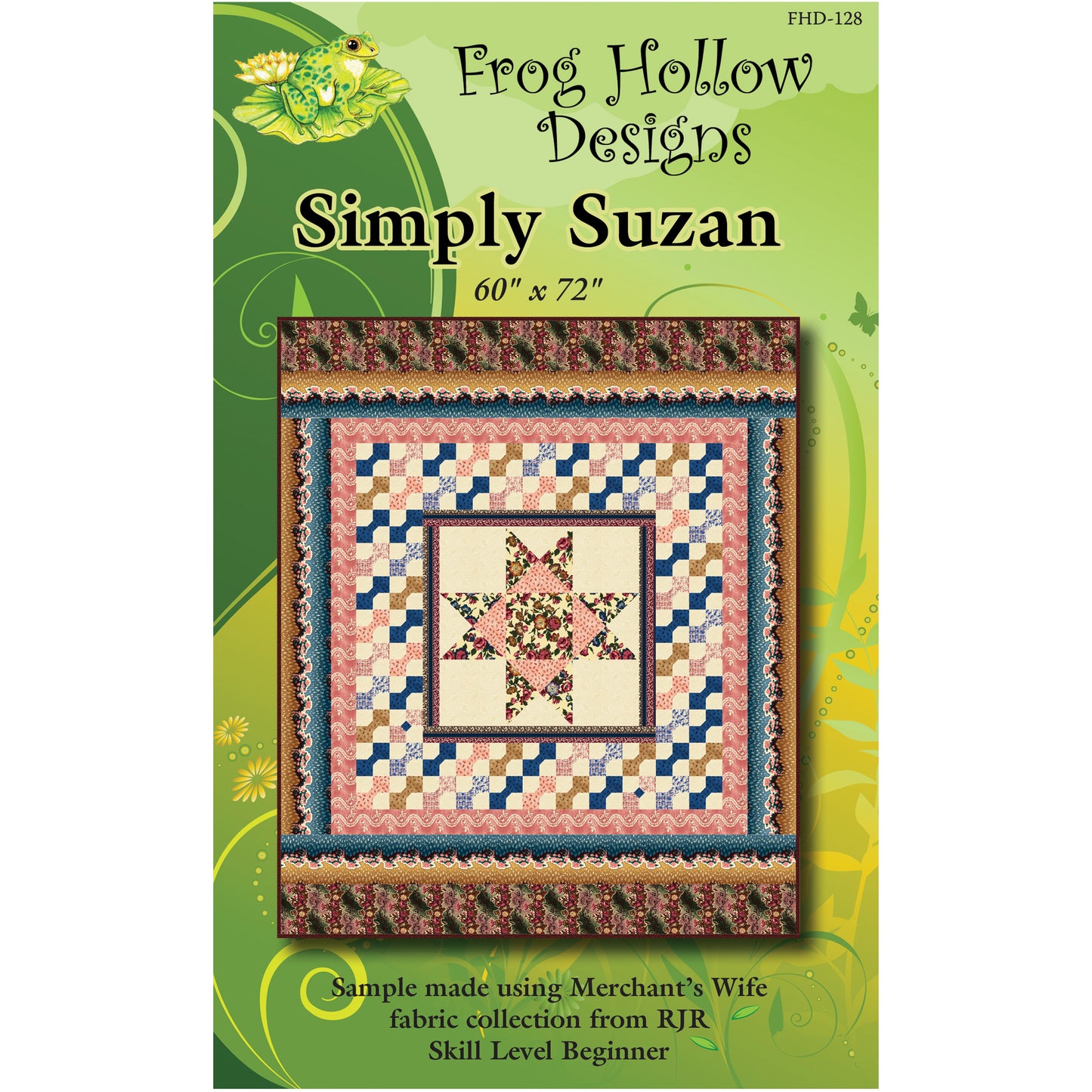 Simply Suzan Quilt Pattern FHD-128 - Paper Pattern