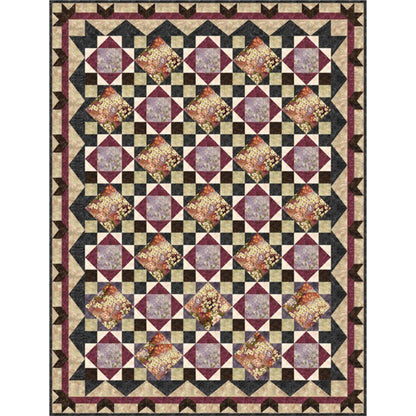 Simply Serene Quilt Pattern FHD-134 - Paper Pattern