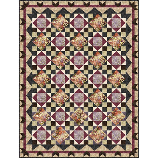 Simply Serene Quilt FHD-134e - Downloadable Pattern