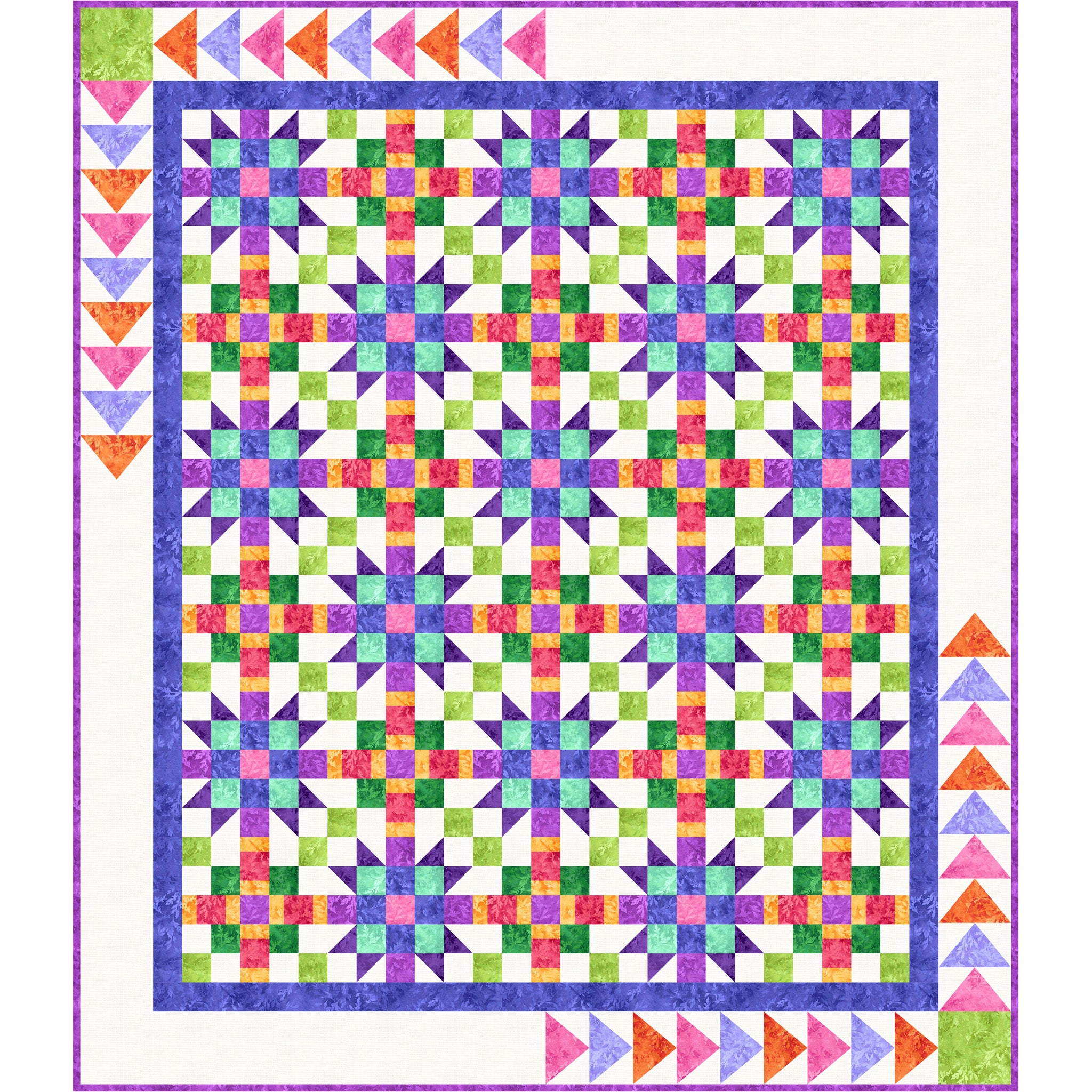 Silly Pattern Block Silly Goose Quilt FHD-200e - Downloadable Pattern – QuiltWoman.com