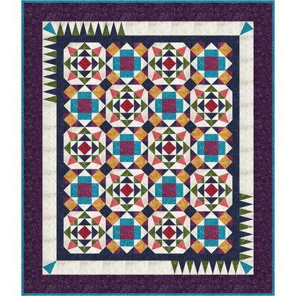 Autumn Shadows Quilt FHD-201e - Downloadable Pattern