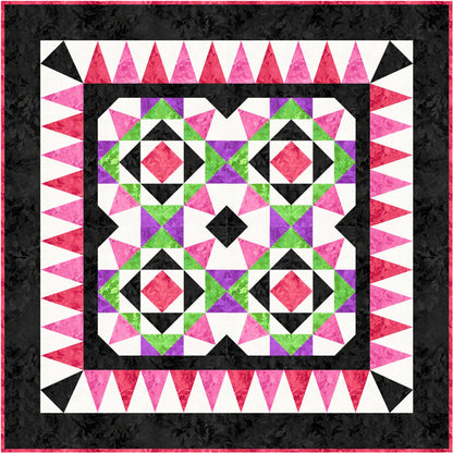 Purplessence Quilt Pattern FHD-203 - Paper Pattern