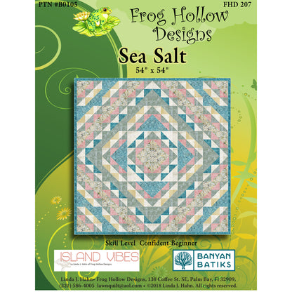 Sea Salt Quilt Pattern FHD-207 - Paper Pattern